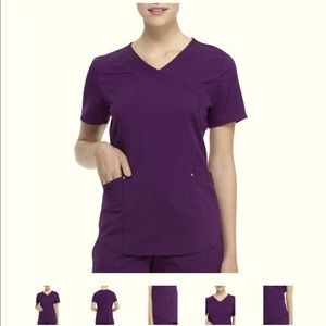 Scrubstar Women's Fashion Premium Ultimate Mock Wrap Scrub Top